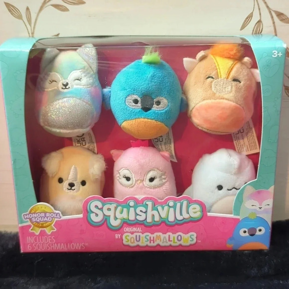 Squishville Honor Roll Squad‎ set of 6 - Picture 1 of 5